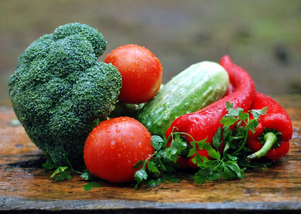  image of vegetables as a healthy food choice