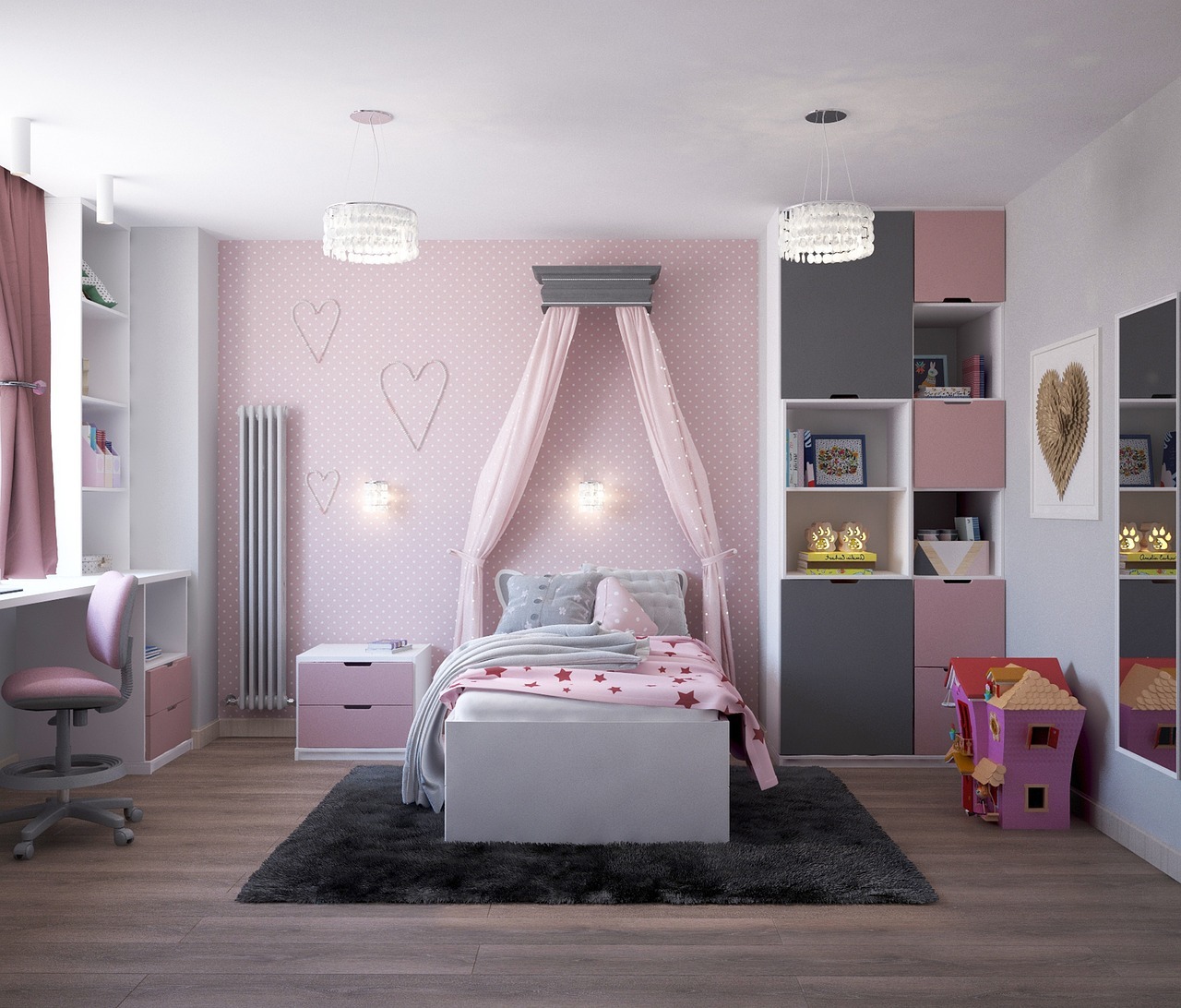 How To Create Refreshing Bedroom Space For Your Kids