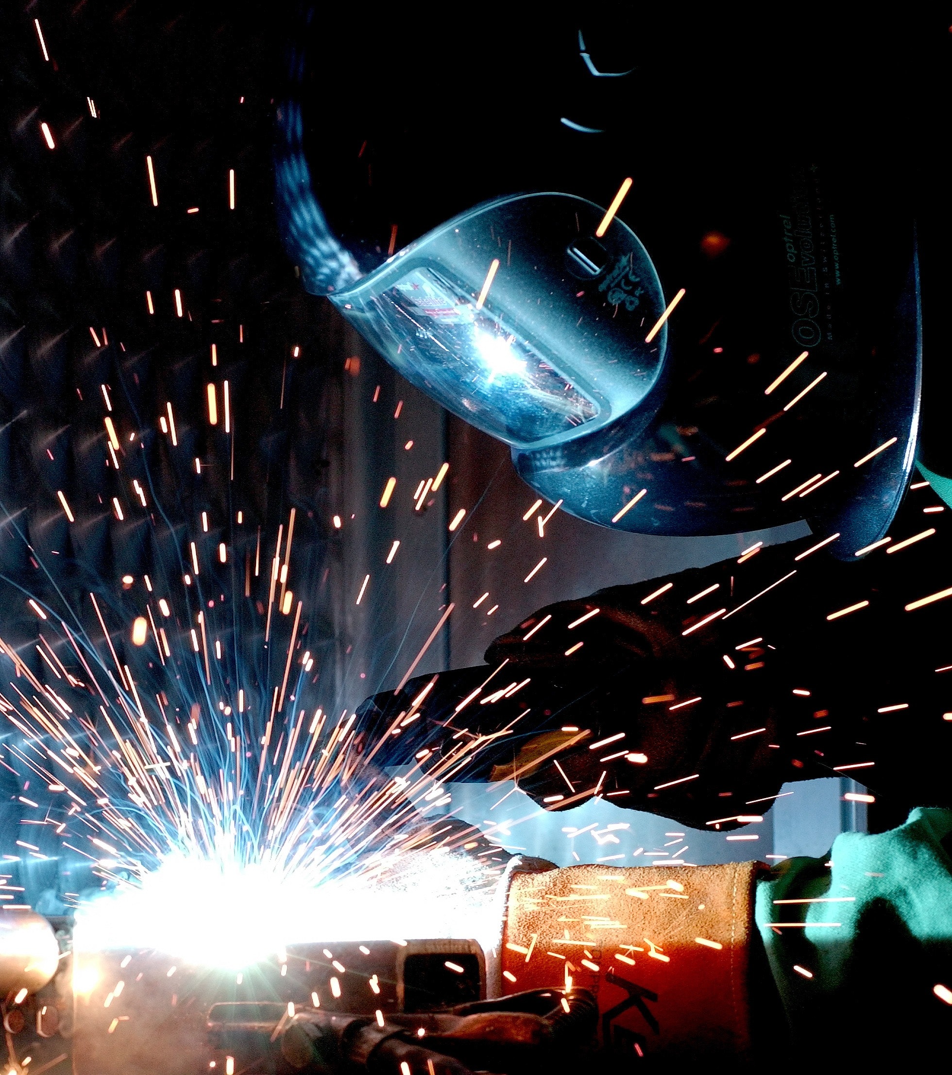 A person welding image