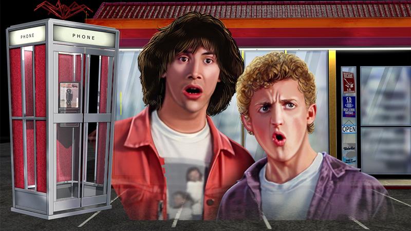 Bill and Ted’s Excellent Adventure Slots Features