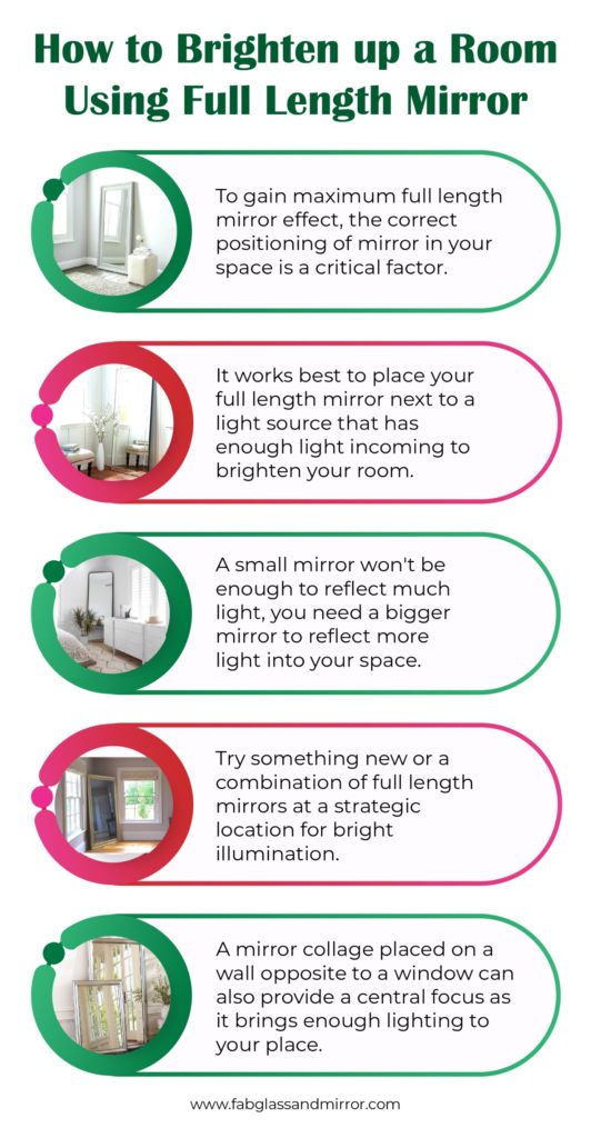 How to Brighten a Room with a Full-Length Mirror