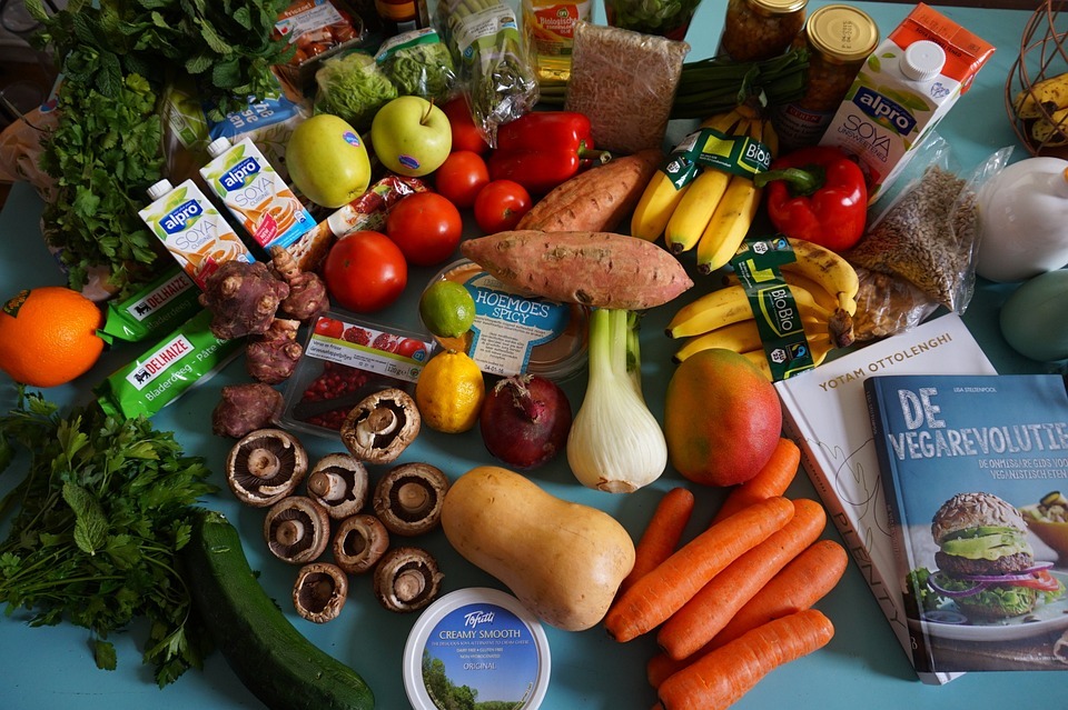 A selection of healthy foods image