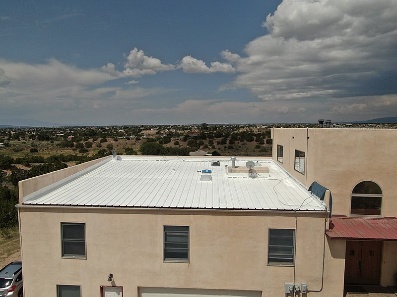 An Image of Metal Roof Restoration
