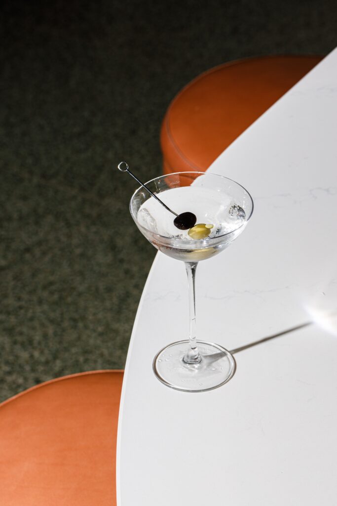 An image of Cocktail in Glass on Table