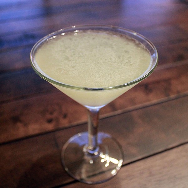 Classic Daiquiri served in a cocktail glass