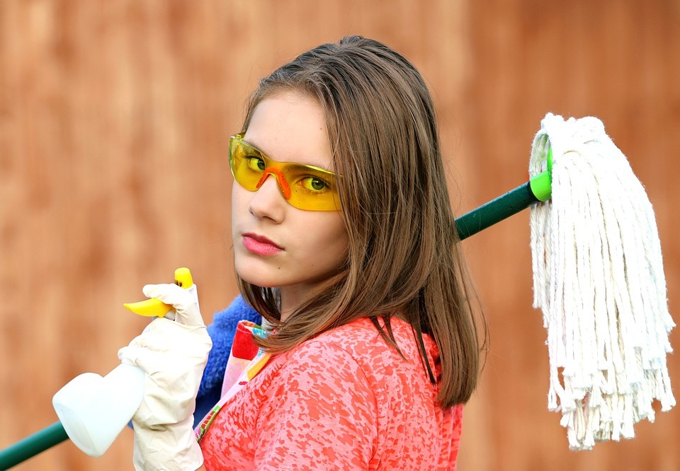 an image showing a cleaner