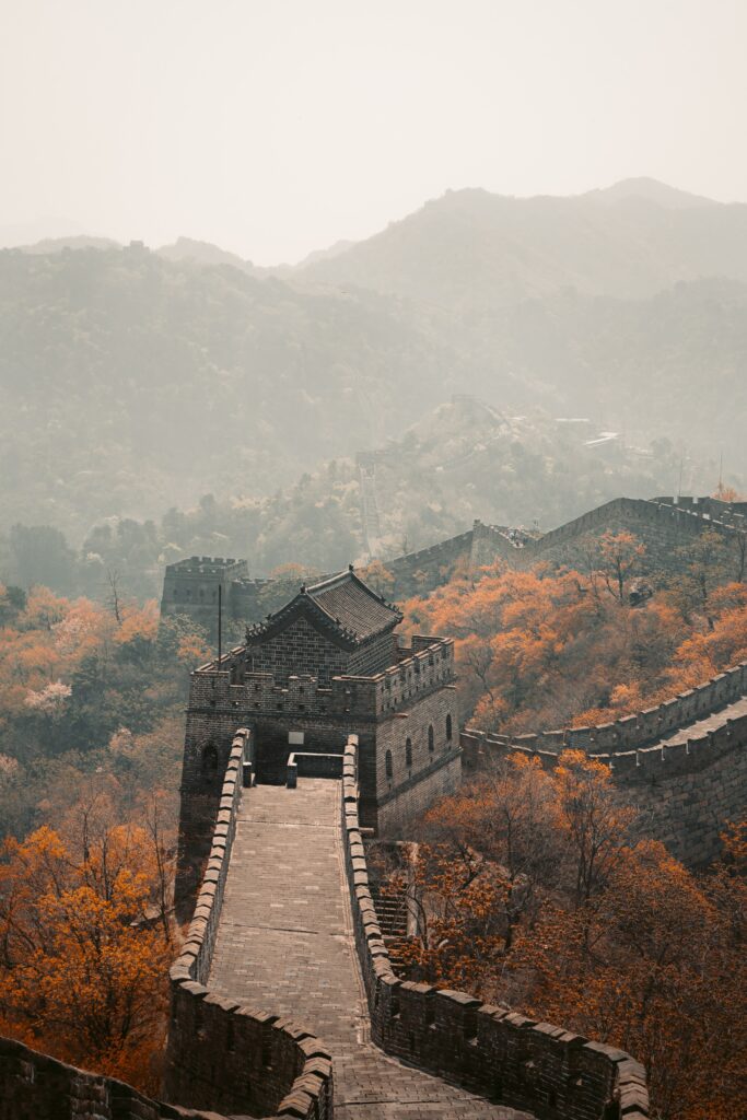 An image of The great wall of China