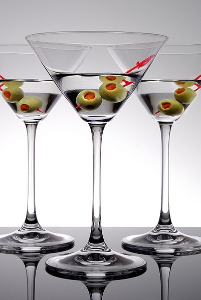 A martini is a classic gin-based cocktail