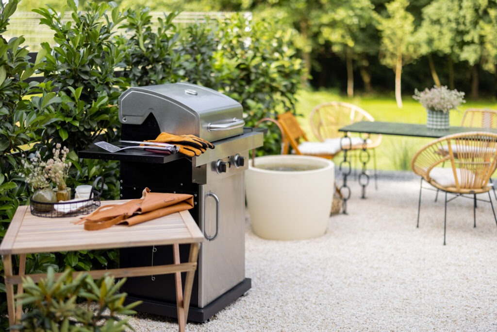backyard-with-barbeque-and-dining-table image