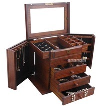 Jewelry box with side doors if you own a lot of necklaces
