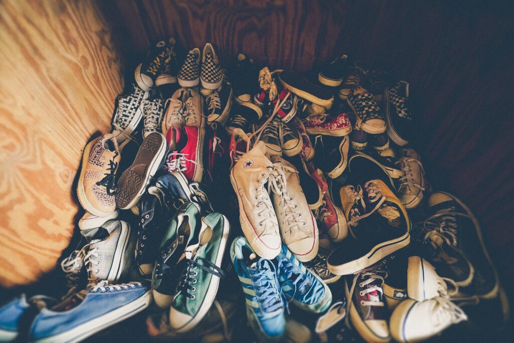 assorted shoes image