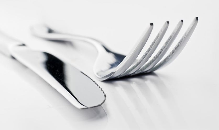 knife, fork