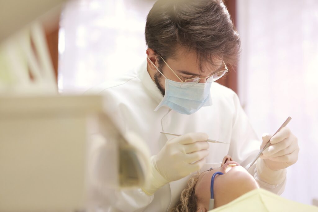 An Image of a Dental operation