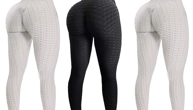 Get High Waisted Booty Lifting Leggings for Enhanced Peachy Booty