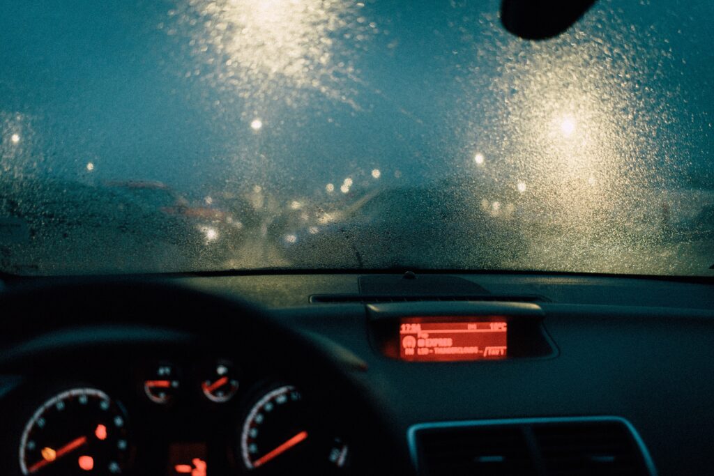photo-of-windshield-during-rainy-weather image