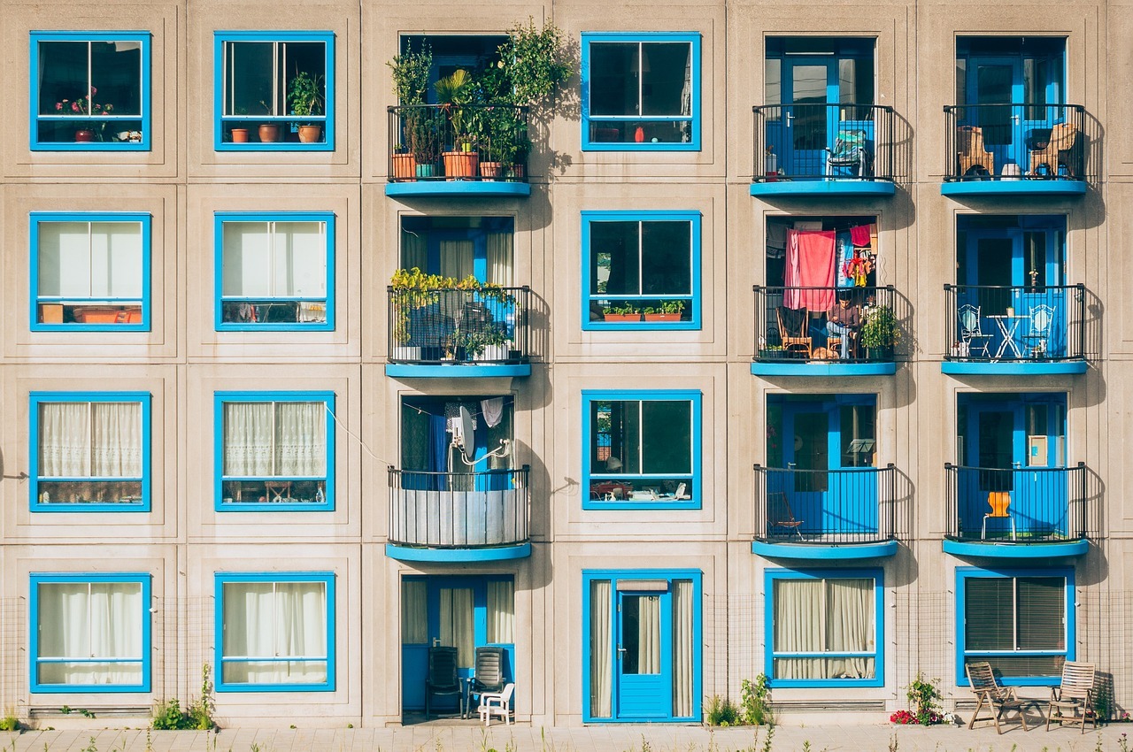 Apartment balconies