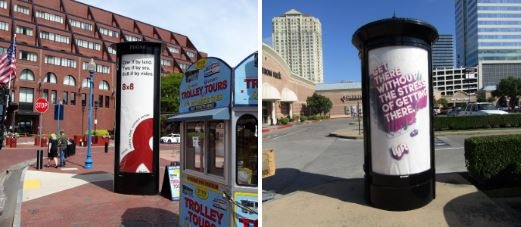 Get to Know the Different Types of Street Furniture Advertising