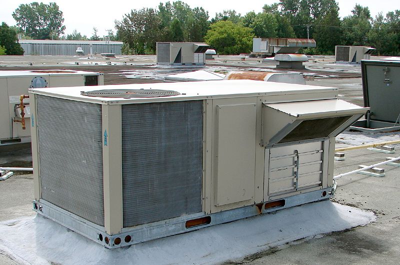 Rooftop HVAC unit image