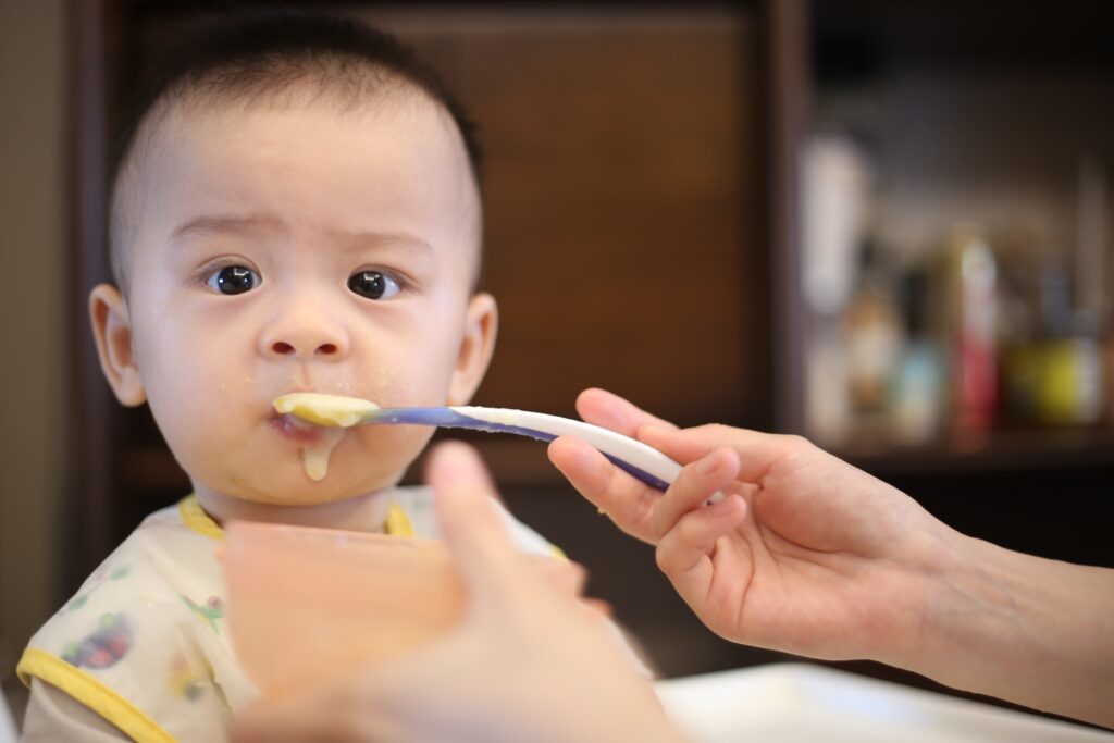 child eating image