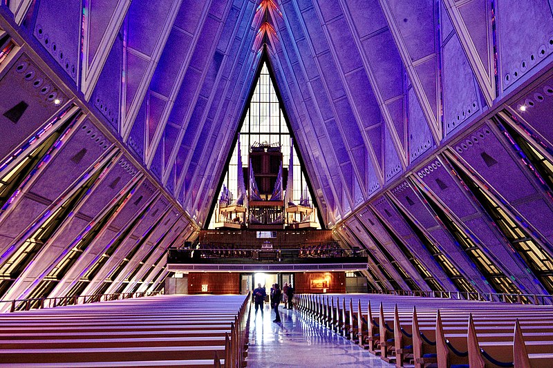 United States Air Force Academy Cadet Chapel indoor