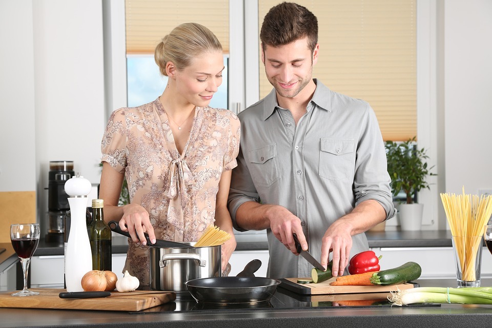 cooking together image