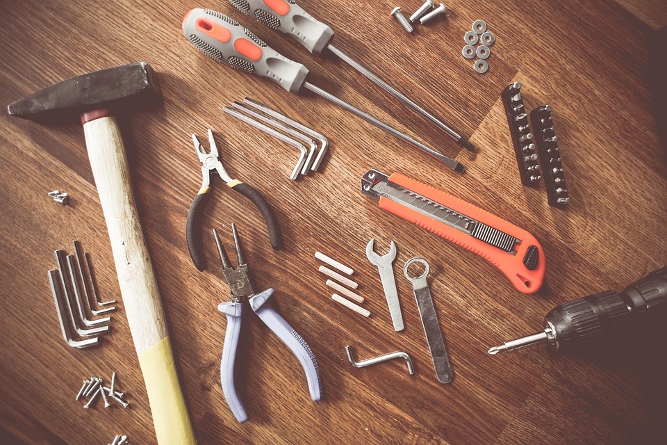 a collection of different tools