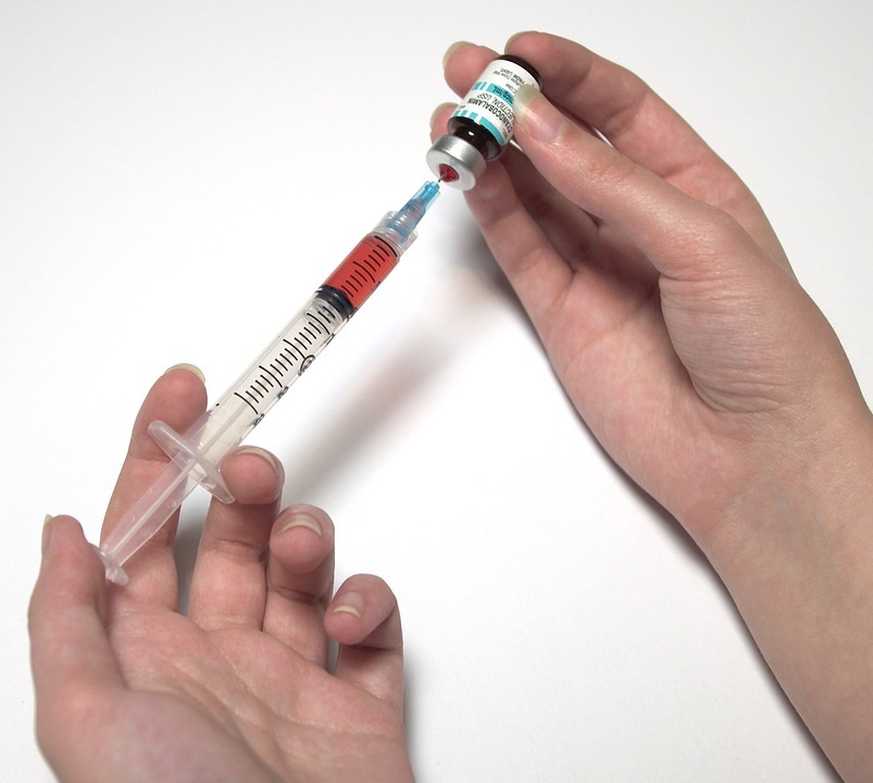 Shot injection medicine syringe medical health