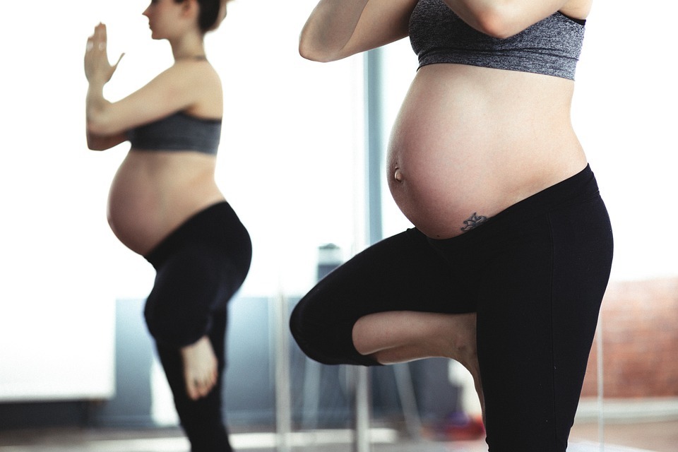 Physical health fitness exercise woman pregnant