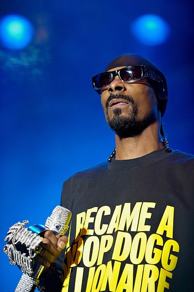 Snoop Dogg on stage
