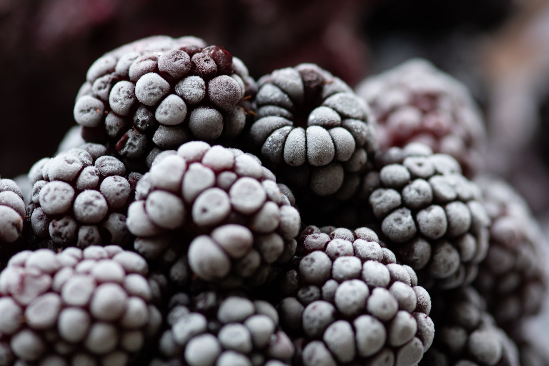 Frozen-blackberries