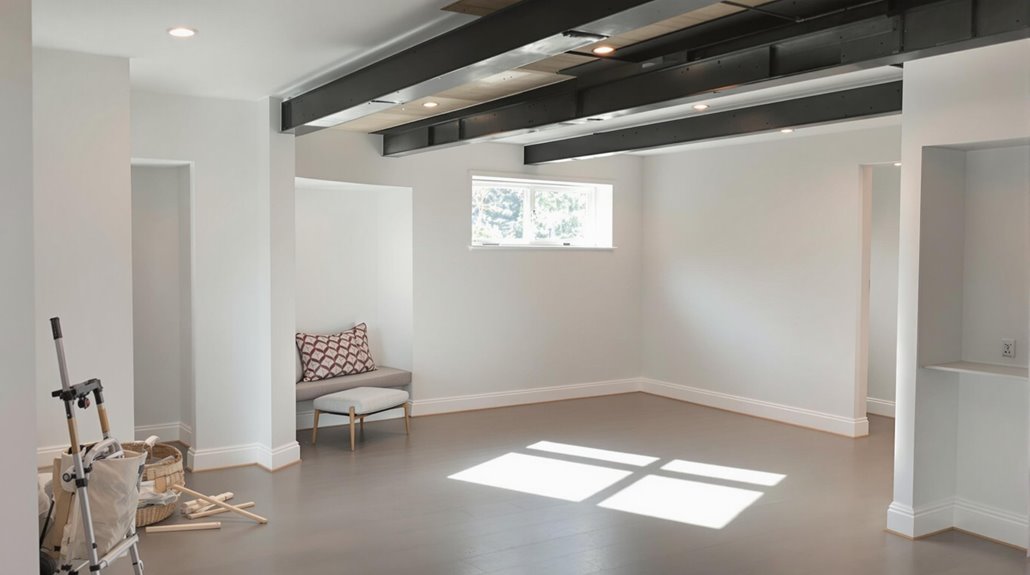 basement renovation design tips tricks